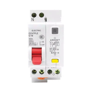 Interruptor de circuito de interruptor de aire Delixi 1P+N 16A marca tipo C DZ47PLE - Imagen 1 de 1