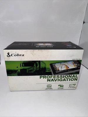 Cobra 6500 Pro HD Truck GPS 5" W/ Power Cord Tested Working Trucker Navigation - Image 1 of 4