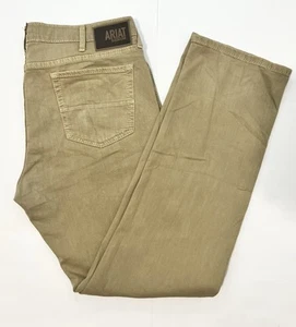 Ariat M7 Slim Fit Straight Leg Grizzly Jeans (10044369) Beige Khaki Men’s 38x34 - Picture 1 of 11