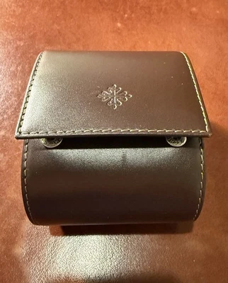 Authentic Patek Philippe Watch Travel Leather Case Roll Pouch - Image 1 of 4