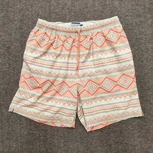 Bañador Burlebo para hombre grande Find Your Wild Southwest estampado verde menta rojo - Imagen 1 de 9