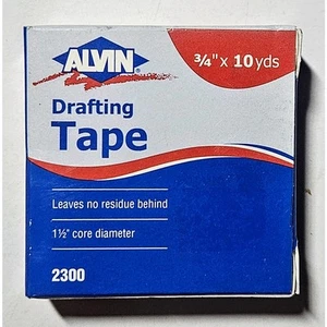 Alvin Zeichenband 3/4 x 10 Yards Modell 2300 Sanftes Abdeckband Malerei Kunst - Bild 1 von 4