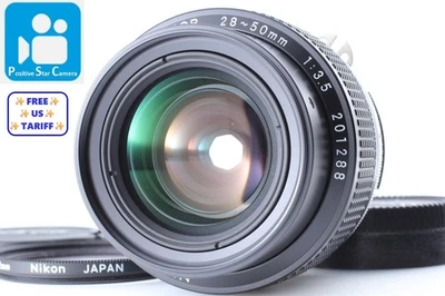 [COMO NUEVO] Nikon Ai Zoom Nikkor 28-50 mm f/3,5 MF lente gran angular de JAPÓN - Imagen 1 de 4