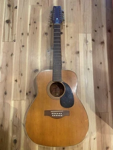Yamaha FG-230 12-String Acoustic Guitar Pickup Wired Vintage Japan Natural - Picture 1 of 24