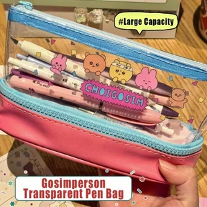 Transparent Pen Bag Gosimperson Stationery Bag Pencil Case Student - Picture 1 of 10