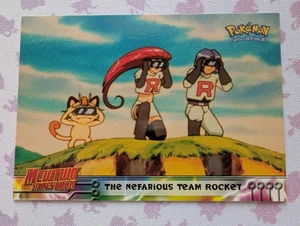 The Nefarious Team Rocket Pokémon Topps 2000 Mewtwo Strikes Back Black Label - Bild 1 von 2