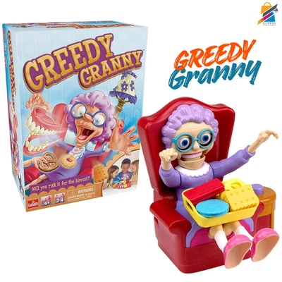 Goliath Greedy Granny Board Game Family Kids Take Treats Dont Wake Granny Toy - Image 1 of 4