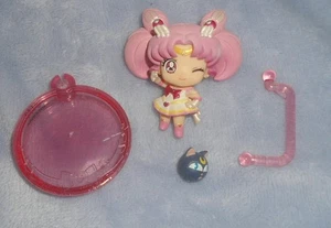 SUPER Sailor Chibi Moon Winking Petit Chara Mini Luna P RINI CHIBIUSA Figure - Picture 1 of 2