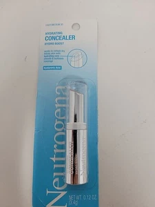 Neutrogena Hydro Boost Hydrating Concealer Stick #10 Fair .12oz Hyaluronic Acid - Picture 1 of 3