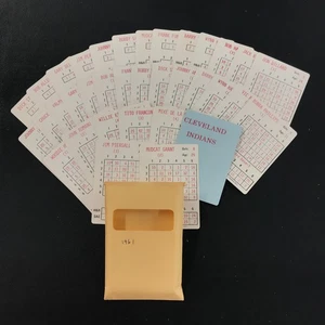 APBA 1961 Cleveland Indians Team Set Vintage Jim Piersall, Mudcat Grant etc. - Bild 1 von 6
