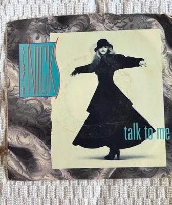 Stevie Nicks / Talk To Me / 45rpm Record with Picture Sleeve Used - Image 1 of 4