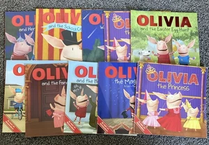 Lot of 10 Olivia the Pig Books Children From Nickelodeon - Picture 1 of 7