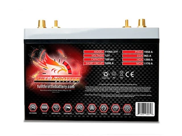 Bateria Fullriver 27XGKB47 para Infiniti QX56 2004 2005 2006 2007 2008 2009 2010 - Imagem 1 de 1