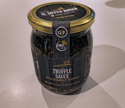 NEW (2) Sogno Toscano Black Truffle Sauce 1.1 lb/17.64 oz - Made In Italy! 2 x
