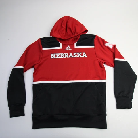 Nebraska Cornhuskers adidas Aeroready Sweatshirt Men's Red/Black New Cover