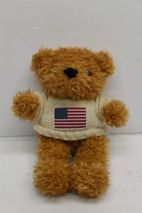 Beverly Hills Orsacchiotto Co Peluche con Maglione e Bandiera - Foto 1 di 3