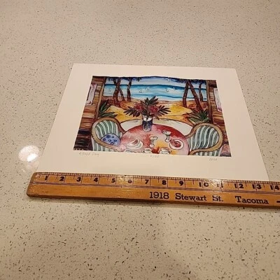 Wise "A Good Day" 6/100 HAND SIGNED LIMITED EDITION LITHOGRAPH 10x8" - Image 1 of 4