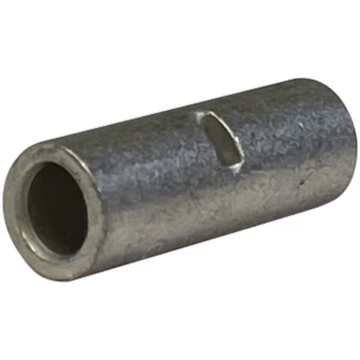 (20) Non-Insulated 8 Gauge Seamless Butt Splice Connectors Wire Terminal - USA - Image 1 of 4