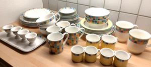 Villeroy & Boch Twist Alea Limone, Caro Konvolut 49 Teile Mix and Mach - Bild 1 von 15