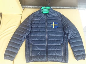 (No. 1217 ) NILS SUNDSTROM SWEDEN brand flag team M L DOWN 90/10 men 1 - Picture 1 of 10