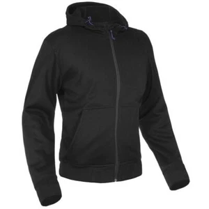 Oxford Super 2.0 Ladies Motorcycle Armoured Hoodie Aramid Casual Bike Jacket - Picture 1 of 9