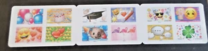 France 2018 Notebook Stamps Selfadhesive Emoji Parties Illustrations BC1528neuf - Picture 1 of 2