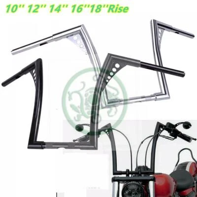 10/12/14/16/18" Rise Ape Hanger Handlebar New for VTX1300 VTX1800 - Image 1 of 4