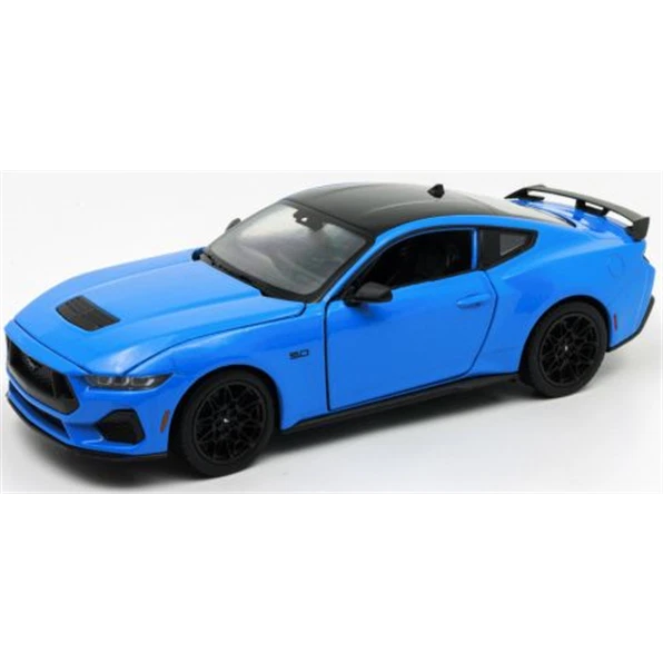 Ford Mustang Welly escala 1:24 azul 2024 Foto 1 de 1