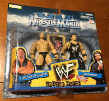 1998 WWE/WWF WRESTLEMANIA XV STONE COLD VS VINCE MCMAHON Grudge Match 6" Figures