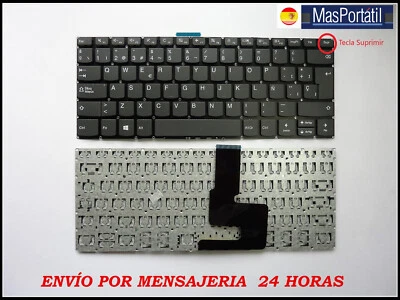 TECLADO ESPAÑOL NUEVO PORTATIL LENOVO IDEAPAD 3 14IIL05 TEC62