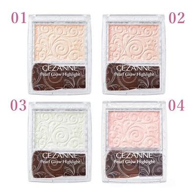 CEZANNE CEZANNE Pearl Glow Highlight 2.4g With brush Japan - Image 1 of 4