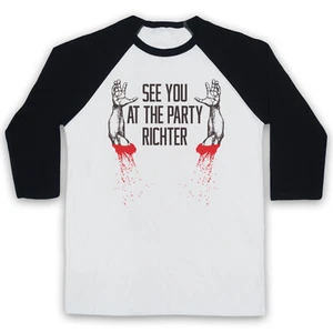 SEE YOU AT THE PARTY RICHTER TOTAL RECALL UNOFFICIAL 3/4 SLEEVE BASEBALL TEE - Picture 1 of 11