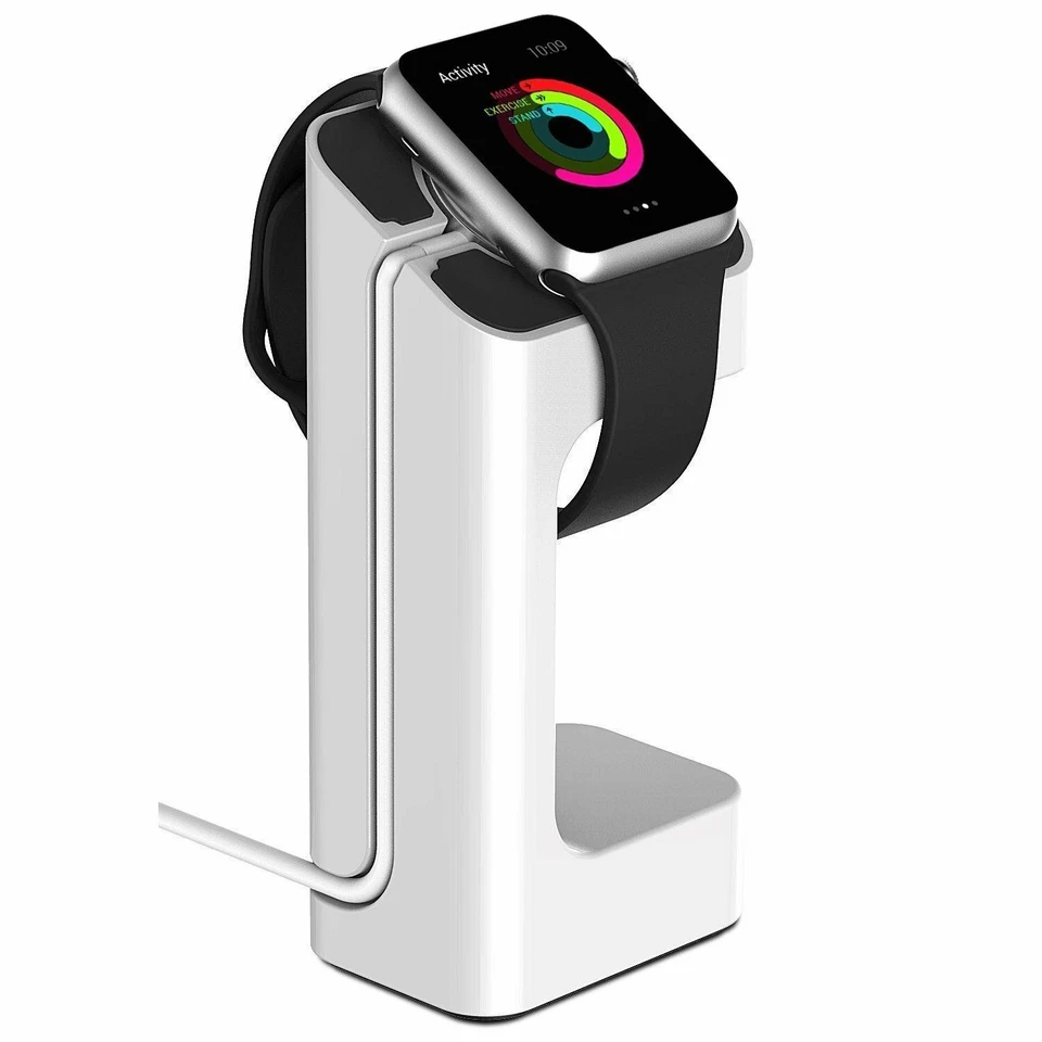 Apple Watch Charger Stand–Holder Dock Station for iWatch 38mm 42mm Charging Base - Image 1 of 1