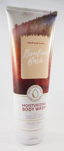 (1) Jabón corporal hidratante Bath & Body Works Bonfire Bash Shea Coco 10 oz grande - Imagen 1 de 8