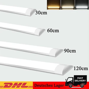 Lampada LED 30/60/90/120 CM per ambienti umidi lampada per vasca garage officina lampada da ufficio  - Foto 1 di 17