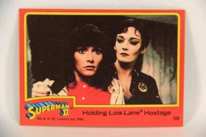 Superman 2 Topps 1980 Trading Card #58 Holding Lois Lane Hostage L017199 - Picture 1 of 2