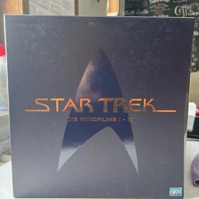 Star Trek Die KinofilmeI 1-3  Laserdisc Box PAL Deutsch Filme (Sprache) Japan - Bild 1 von 4