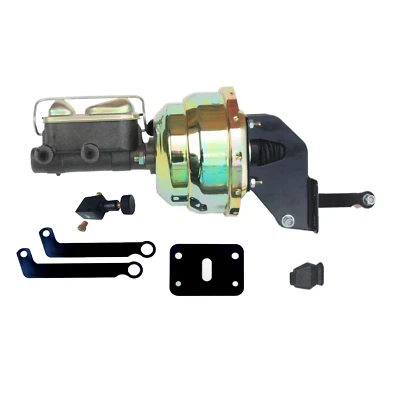 Freios LEED -A8405 8 pol. booster de potência duplo, 1 pol. válvula ajustável mestre - zinco - Imagem 1 de 4