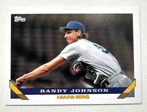 ⭐🦄 1993 Topps - Randy Johnson #460 Seattle Mariners MLB Tarjeta de Béisbol Salón de la Fa - Imagen 1 de 2