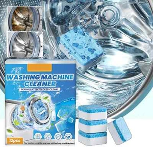 Home Kitchen Washing Machine Cleaner Tablets Deep Clean Front & Top Load Washer - Picture 1 of 7