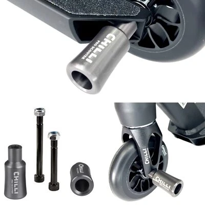 Chilli Pro Scooter Stunt Scooter Pegs Scooter Aste Base Rocky Reaper Grigio - Immagine 1 di 4