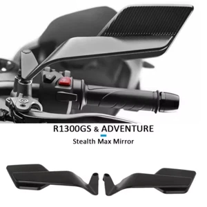 New Motorcycle Stealth Winglets Side Mirror Rearview Mirror For BMW R1300GS ADV - Picture 1 of 18