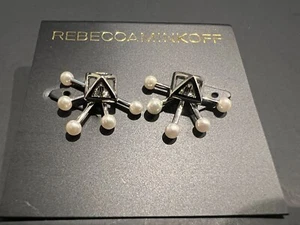Rebeccaminkoff jewelry Earrings  Brand New With Tags - Picture 1 of 4