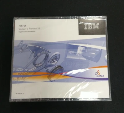 CATIA VERSION 5 RELEASE 17 ENGLISH DOCUMENTATION CDs  IBM -  5CD SET - SEALED - Image 1 of 4