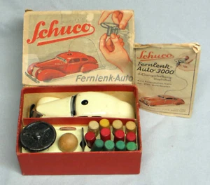 Schuco Telesteering 3000 Blechauto Aufzieh Vorkrieg Germany mit OVP & Anleitung - Bild 1 von 12