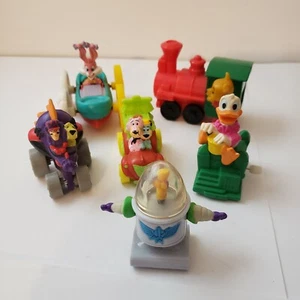 Lot of 6 Kids Meal Toys Donald Duck Toy Story XR Buzz Tiny Toons Flip Car - Picture 1 of 10