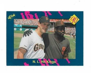 1990 CLASSIC WIL CLARK TONY GWYNN 87 TOPPS  N