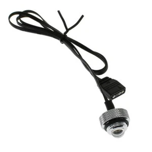 XSPC G1/4, 5V 3Pin aRGB LED Blank Plug - Chrome - Picture 1 of 3