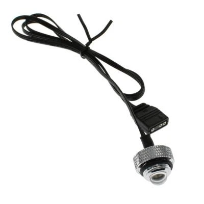 XSPC G1/4, 5V 3Pin aRGB LED Blank Plug - Chrome - Image 1 of 3