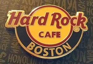 2019 HARD ROCK CAFE BOSTON CLASSIC CORE LOGO PIN - Picture 1 of 2